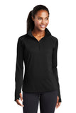 Buck Off Cancer Sport-Tek® Ladies Sport-Wick® Stretch 1/4-Zip Pullover