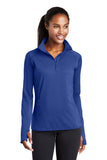 Buck Off Cancer Sport-Tek® Ladies Sport-Wick® Stretch 1/4-Zip Pullover