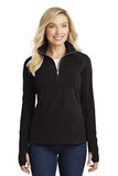 LDE Port Authority® Ladies Microfleece 1/2-Zip Pullover