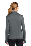 TrueBlue Nike Ladies Dri-FIT Stretch 1/2-Zip Cover-Up