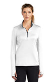 TrueBlue Nike Ladies Dri-FIT Stretch 1/2-Zip Cover-Up