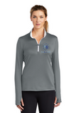 TrueBlue Nike Ladies Dri-FIT Stretch 1/2-Zip Cover-Up