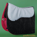 TrueBlue Ecogold Calmatech Dressage Saddle Pad
