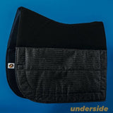 TrueBlue Ecogold Coolfit Dressage Saddle Pad
