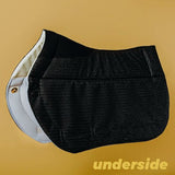 TrueBlue Ecogold Secure Jump Saddle Pad