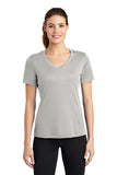 Key Equestrian Sport-Tek® Ladies PosiCharge® Competitor™ V-Neck Tee