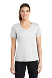 Key Equestrian Sport-Tek® Ladies PosiCharge® Competitor™ V-Neck Tee
