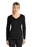 Team HAW Sport-Tek® Ladies Long Sleeve PosiCharge® Competitor™ V-Neck Tee