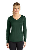 Fox Hollow Sport-Tek® Ladies Long Sleeve PosiCharge® Competitor™ V-Neck Tee