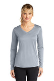 Team HAW Sport-Tek® Ladies Long Sleeve PosiCharge® Competitor™ V-Neck Tee