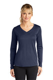 Team HAW Sport-Tek® Ladies Long Sleeve PosiCharge® Competitor™ V-Neck Tee