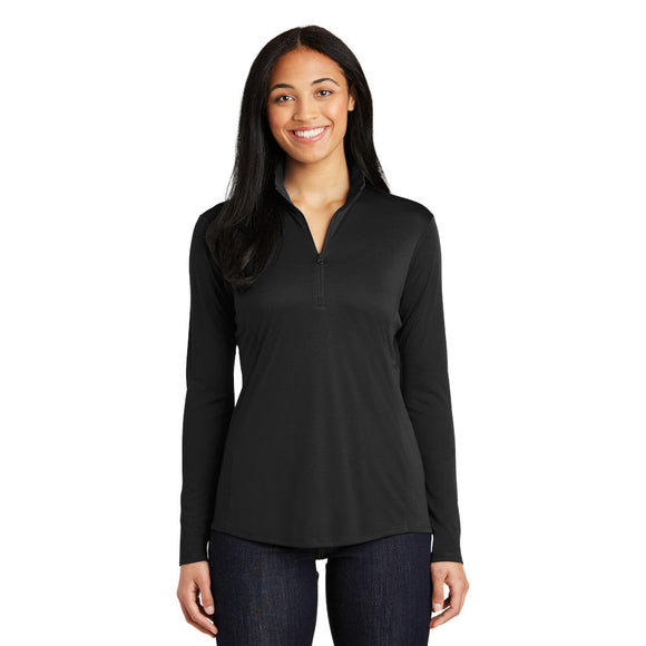 Red Horse Sport-Tek® Ladies PosiCharge® Competitor™ 1/4-Zip Pullover