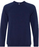 KD Equestrian - FULL FRONT - BELLA + CANVAS - Sponge Fleece Raglan Crewneck Sweatshirt