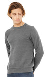 KD Equestrian - FULL FRONT - BELLA + CANVAS - Sponge Fleece Raglan Crewneck Sweatshirt