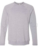 KD Equestrian - FULL FRONT - BELLA + CANVAS - Sponge Fleece Raglan Crewneck Sweatshirt