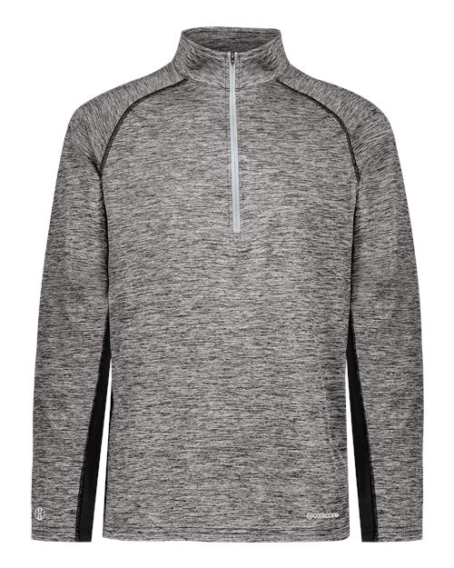 Holloway Youth Electrify CoolCore® Quarter-Zip Pullover