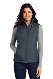 Buck Off Cancer Port Authority® Ladies Puffy Vest
