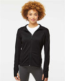 SchoolAIT Independent Trading Co. Women's Poly-Tech Full-Zip Track Jacket
