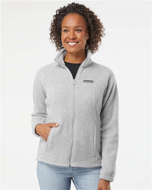 Grey Columbia Fleece Zip Up MSPH Columbia Women's Benton Springs