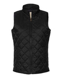 SchoolAIT Weatherproof Women's Vintage Diamond Quilted Vest