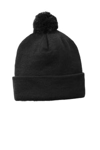 MSPH Sport-Tek ® Solid Pom Pom Beanie