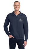 Warner Equestrian JERZEES® - NuBlend® 1/4-Zip Cadet Collar Sweatshirt
