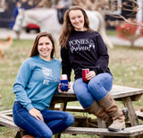 Sorry. Can't. Horse Show. Bye. Crewneck Sweatshirt