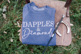 Dapples & Diamonds Crewneck Sweatshirt