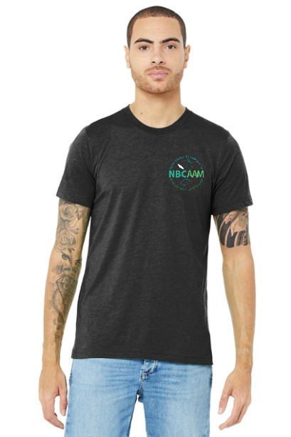 NBCAAM BELLA+CANVAS ® Unisex Triblend Short Sleeve Tee