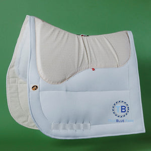 TrueBlue Ecogold Calmatech Dressage Saddle Pad