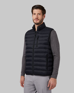 MEN'S LIGHTWEIGHT RECYCLED POLY-FILL PACKABLE VEST