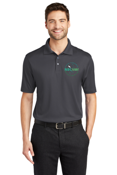 NBCAAM Port Authority® Performance Fine Jacquard Polo