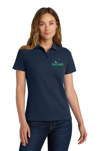 NBCAAM Port Authority® Women's Stain-Release Polo