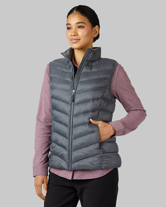Warner Equestrian - WOMEN'S LIGHTWEIGHT RECYCLED POLY-FILL PACKABLE VEST