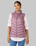 WOMEN'S LIGHTWEIGHT RECYCLED POLY-FILL PACKABLE VEST