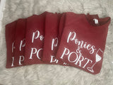 Ponies & Port Crewneck Sweatshirt