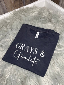 Grays & Gimlets Ladies Relaxed Fit T-Shirt