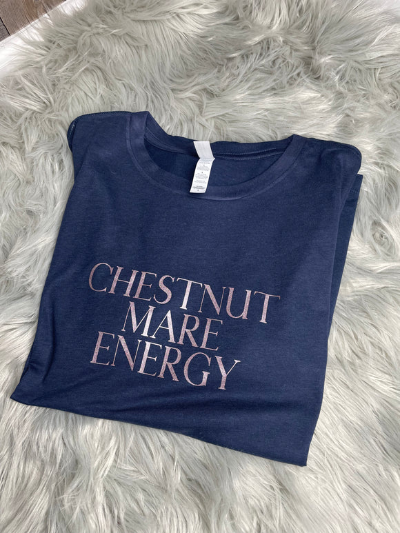 Chestnut Mare Energy Ladies Relaxed Fit T-Shirt