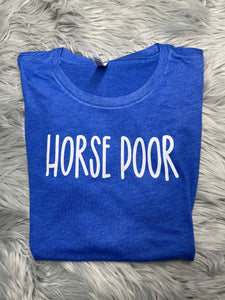 Horse Poor Ladies Relaxed Fit T-Shirt
