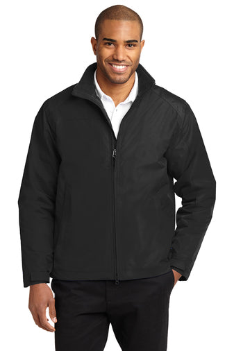 PORT AUTHORITY ブラック ナイロンジャケット M Port Authority® Tall Textured Soft Shell Jacket – Knapheide