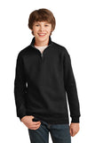 Checkmate Equestrian JERZEES® Youth NuBlend® 1/4-Zip Cadet Collar Sweatshirt