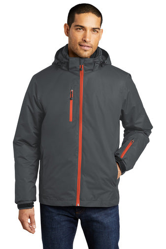 Port Authority Vortex Waterproof 3 in 1 Jacket THW Monograms LLC