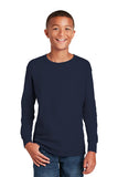 Checkmate Equestrian Gildan® Youth Heavy Cotton™ 100% Cotton Long Sleeve T-Shirt