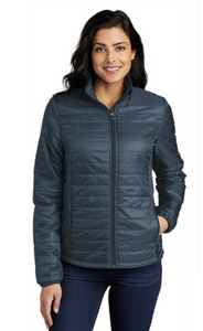 Hagyard Port Authority® Ladies Packable Puffy Jacket