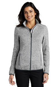 Hagyard Port Authority® Ladies Sweater Fleece Jacket