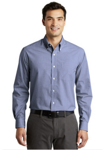 Hagyard Port Authority® Plaid Pattern Easy Care Shirt