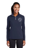 Millennium Farm Sport-Tek® Ladies Sport-Wick® Textured 1/4-Zip Pullover