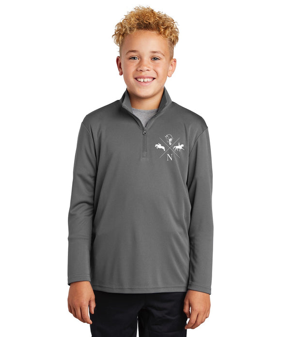 Norris Sporthorses Sport-Tek ®Youth PosiCharge ®Competitor ™1/4-Zip Pullover
