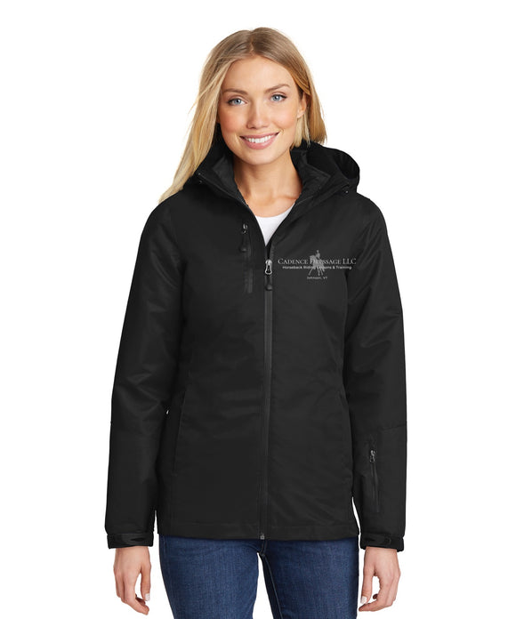 Cadence Dressage Port Authority® Ladies Vortex Waterproof 3-in-1 Jacket
